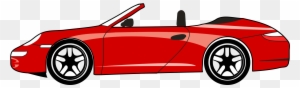 Ferarri Clipart Porsche - Brain Race Car