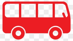 Red Bus Icon Png Clipart - Double Decker Bus Outline