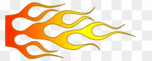 Racing Flame Vector Image - Flames For Pinewood Derby Car