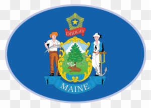 Maine State Flag - 5'x8' Quantity(1) - Free Transparent PNG Clipart ...