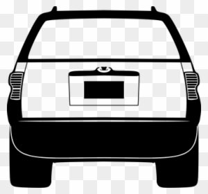 Tailgate Suv Station Wagon Suburban Car Ve - Car Silhouette Back Png