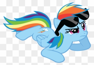 Mlp Rainbow Dash Vector 3 By Mlpvectors203 On Deviantart - My Little Pony Rainbow Dash Cool