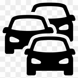 Police Car Silhouette Icon Png Clipart - Traffic Jam Icon Png