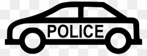 Police Car Comments - Police Car Svg