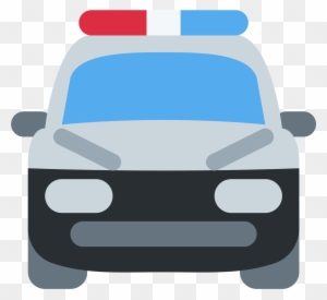 Oncoming Police Car - Police Car Emoji Discord