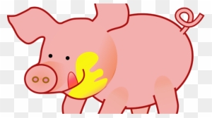 Free Pig Clipart - Printable Pig Coloring Pages Free