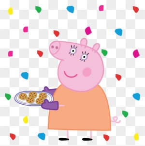 Granny Pig - Peppa Pig Granny Pig - Free Transparent PNG Clipart Images ...
