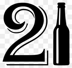 21 Birthday - Beer Bottle - Happy 21 Birthday T-shirt