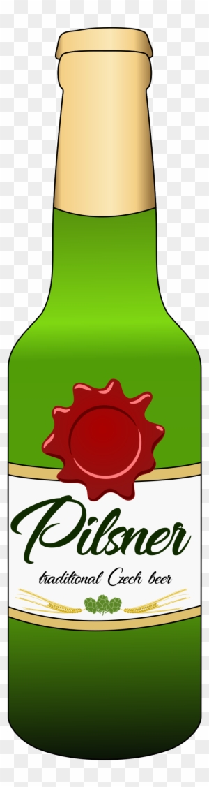 Big Image - Beer Bottle Clip Art