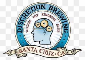 Drinking Clipart Brewery - Discretion Brewery Santa Cruz