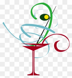 Martini Clip Art At Clker - Cocktail Glass