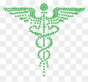Truly Free Clipart Of A Green Medical Marijuana Pot - Medical Symbol