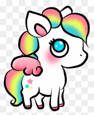 Cute Unicorn Colorful Sticker Remixit Babyunicorn Fr - Cute Unicorn Stickers