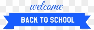 Cool Clip Art Welcome Back Medium Size - Welcome Back To School Banner Png