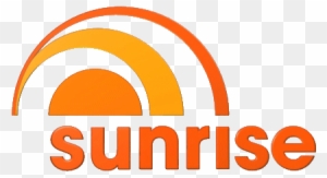 Sunrise Clipart Half Sun - Sunrise Tv Show Logo