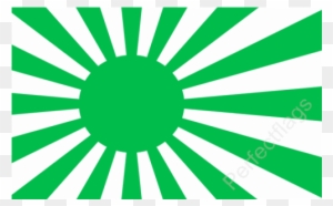 Japanese Imperial Navy Green Flag - Japan Flag