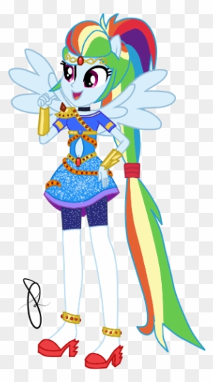 Ilaria122, Clothes, Cute, Dress, Element Of Loyalty, - Mlp Ilaria Rainbow Dash
