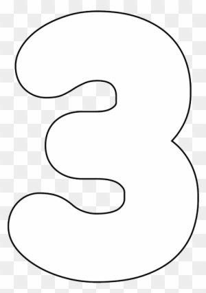 Outline Numbers Clipart