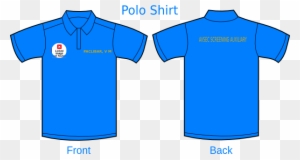 Auxiliary Uniform 11th Pcas With Logo Clip Art At Clker - T Shirt Polo Blue