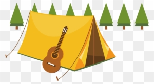 Camping Summer Camp Tent Illustration - Summer Camp Vector Png