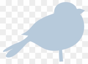 Cartoon Birds Blue Flying Animation Clipart Blue Chubby - Bird