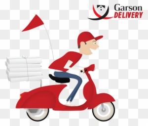 Restaurant Home Delivery - Pizza Delivery Vector