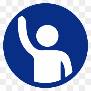 Interested In Getting Involved With The Pto - Raise Your Hand Icon