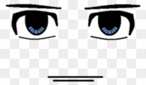 Anime Face Blue Eyes Roblox Free Transparent Png Clipart