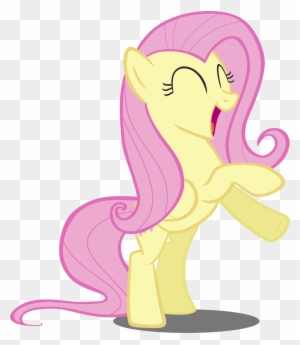 It's Official Guys Her Name Is Vinyl Scratch - My Little Pony Fluttershy Happy