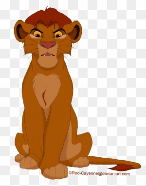 Teen Simba By Red-cayenne - Lion King Teenage Simba