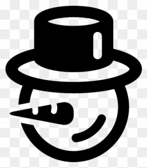 Snowman Face Vector Muneco De Nieve Cara Free Transparent Png Clipart Images Download