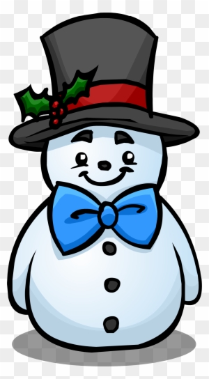 Snowman With Top Hat