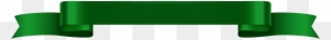 Green Banner Transparent Png Clip Art - Green Ribbon Png Transparent