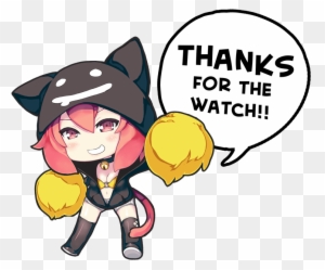 50 Watcher Milestone Chibi Neko Noire 2p Thank U By - Thanks For Watching Anime - Free Transparent PNG Clipart Images Download 50 Watcher Milestone Chibi Neko Noire 2p Thank U By - Thanks For Watching Anime - Free Transparent PNG Clipart Images Download