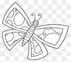 Rainforest Animals Coloring Pages Butterfly Coloring - Cute Butterfly Clip Art Black And White