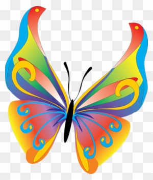 Free Clipart Images Butterfly - Color Me Beautiful 6!