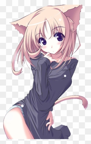 30790560 - Good Anime Cat Girl - Free Transparent PNG Clipart Images  Download