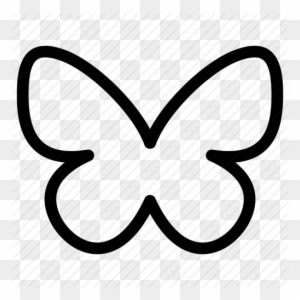 Drawing Clipart Black And White Best Photos Butterfly - Butterfly Outline Vector