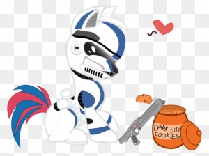 Star Wars 501st Trooper Pony Impacttrooper Oc - Star Wars Clone Trooper Oc