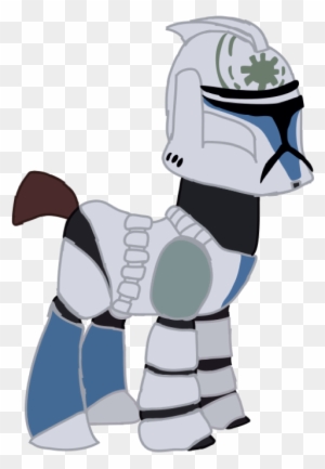 Jesse From Star Wars The Clone Wars In Mlp By Ripped-ntripps - Star Wars Clone Trooper My Little Pony