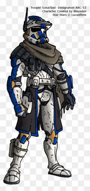 Clone Trooper A-53 Solus'kad By Blayaden - Star Wars Clone Trooper Armor