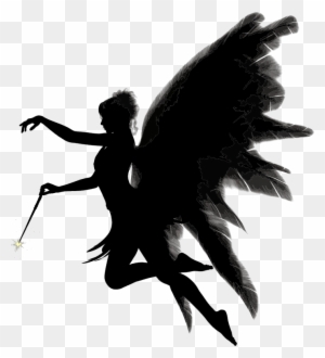 Angel Silhouette Clipart - Angel Silhouette Png