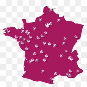 Carte Des Financements - Blank Map France Png