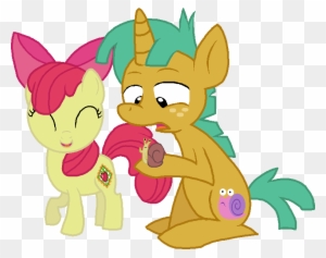 Hello Mister Snail, How Are You By Starryoak - Mlp Apple Bloom Ships ...