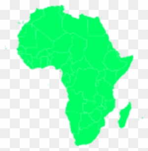 African Continent Vector Clip Art - Africa Map