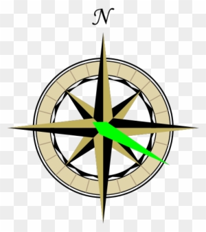 Compass Clipart Map 14 333×390 Pixels - Map Compass Rose Png