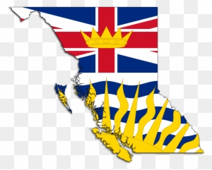 Open - British Columbia Flag Map
