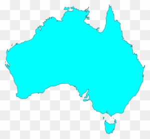 Australia Map Outline Vector