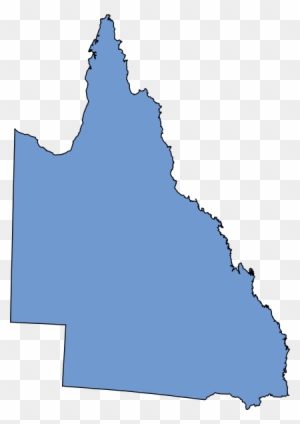 Blank Map Of Queensland