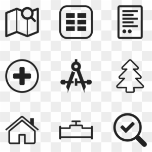 Icons, But Font Awesome And Bootstrap Weren't Broad - Hand Drawn Icons Png